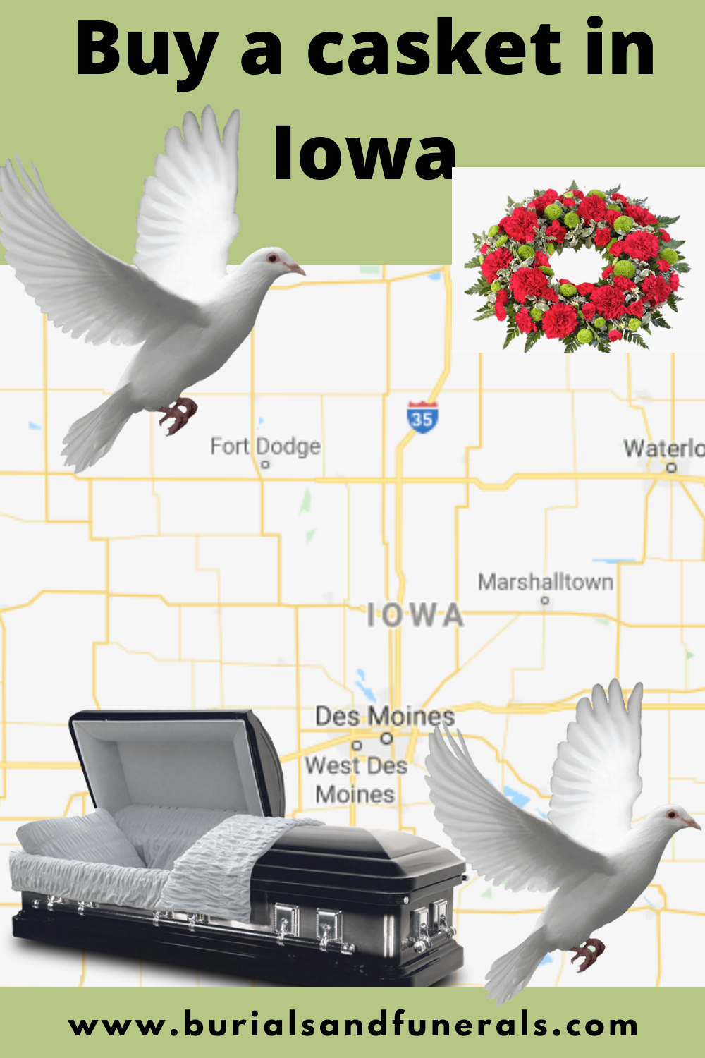 Buy a Casket in Iowa