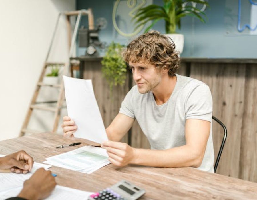 a man going through different Eulogy examples and inspiration 
