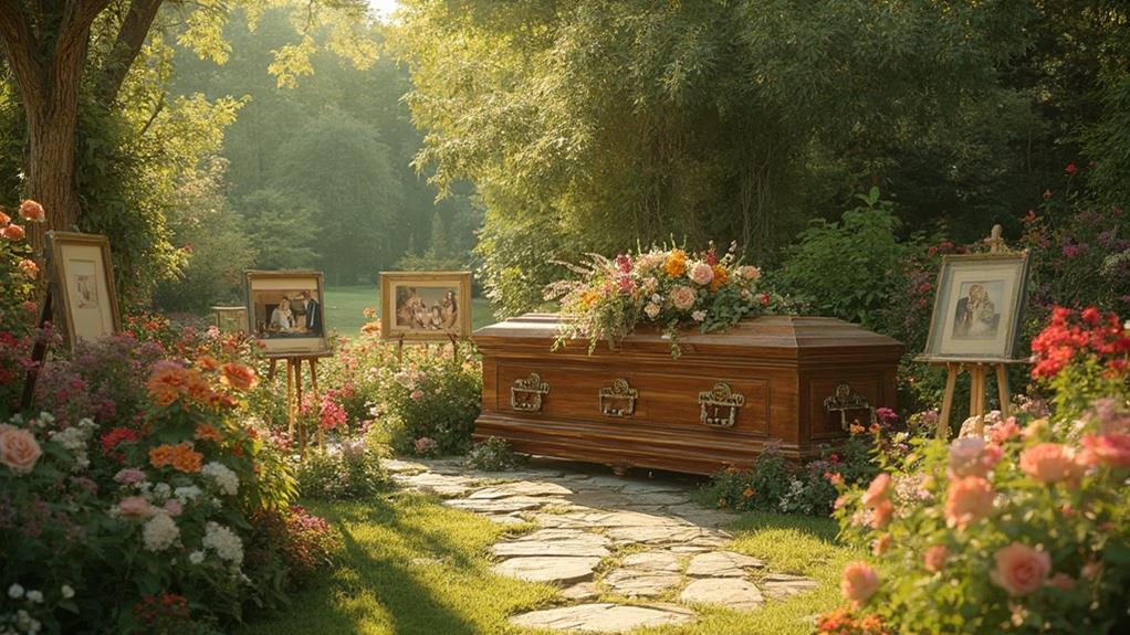 personalize a funeral service