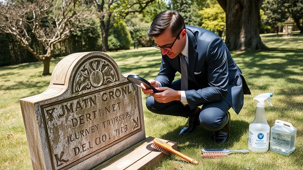 evaluating headstone s state