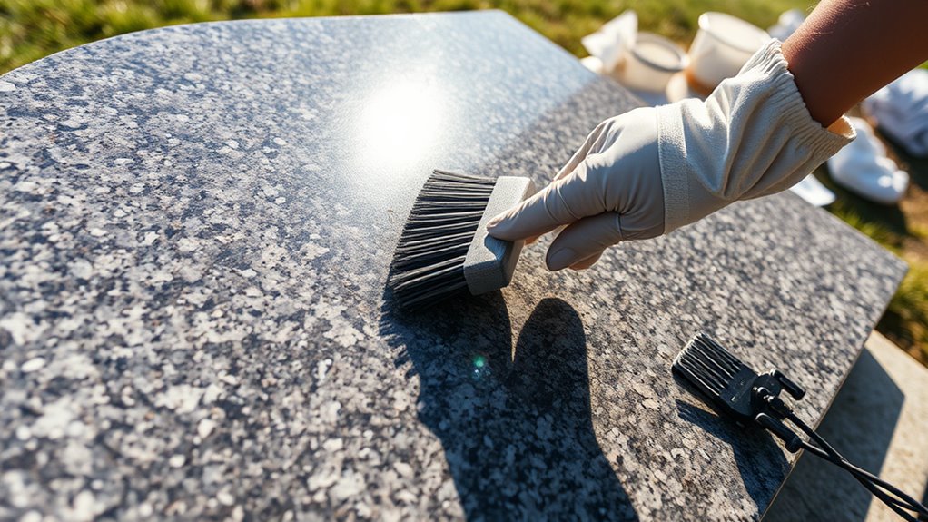 identifying stone material characteristics