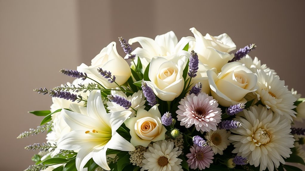 personalized floral tributes creation