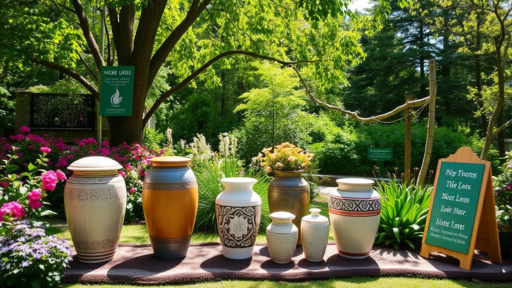 selecting an eco friendly urn