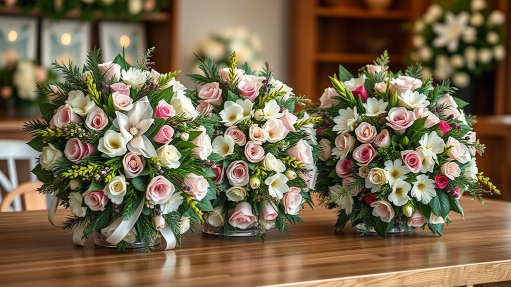 selecting appropriate tribute wreath